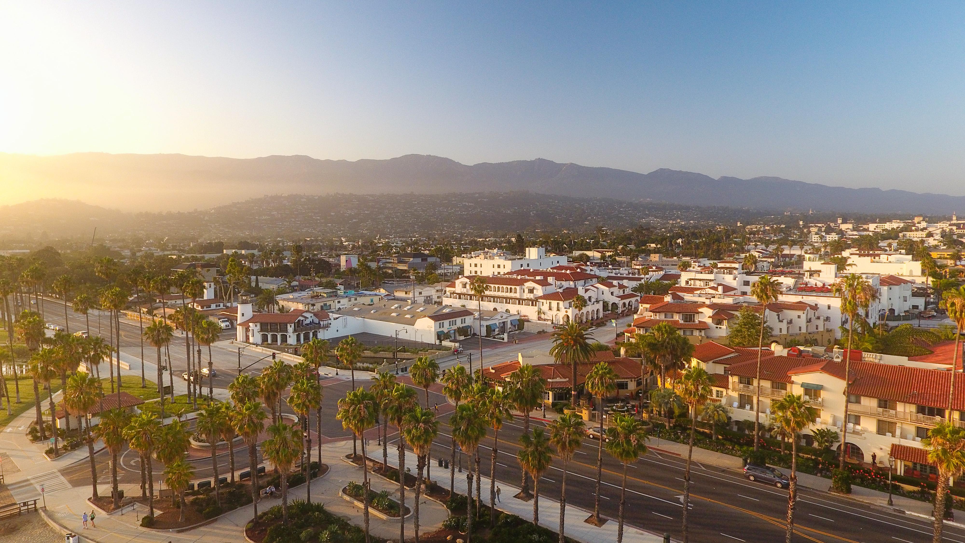 santa barbara aerial view